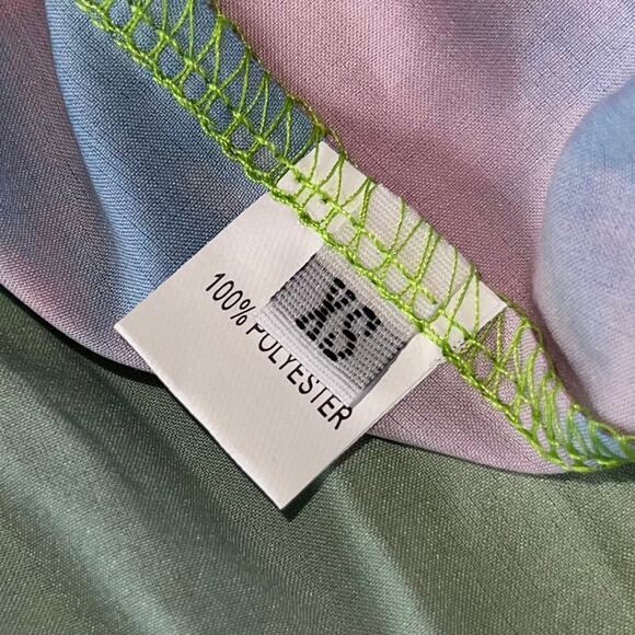 Tie Dye Sleeveless Maxi Dress Colorful - Picture 9 of 9